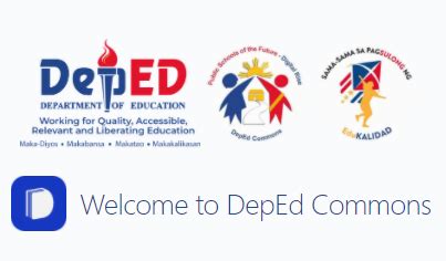 common deped gov ph|deped commons online learning.